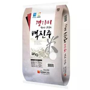 주말배송 야간출고 백진주 10kg 상등급 단일품종 백미 경 햅쌀