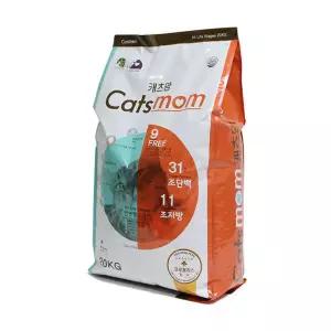 20kg 뉴캐츠맘 업그레이드 전연령 구내건강고양이사료 캣츠맘 구내염