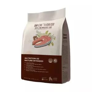울애기쌩쌩 강아지 프리미엄 연어 스팀베이크드 수제사료 눈 피부 관절 체중조절)1kg