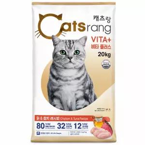 캐츠랑 전연령용 비타플러스 20kg 점보