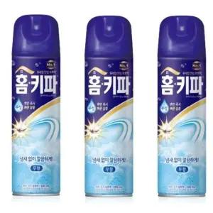 홈키파 모기약 스프레이 수성 에어졸 무향 500ml 3개 홈키파