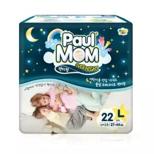 폴맘 팬티형 오버나이트 대형22px4팩 27~44kg