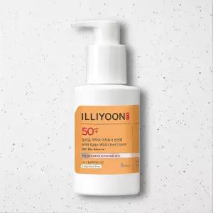 일리윤 저자극 이지워시 선크림 150ml 온가족 대용량