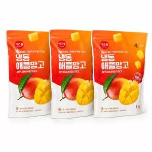 CJ 이츠웰 냉동 애플망고 1kgx3개