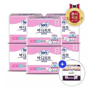 바디피트 볼록맞춤 중형 16P x 6팩+슈퍼롱3P