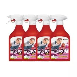 홈스타 맥스프레쉬 뿌리는 곰팡이 싹 곰팡이 제거제(락스함유) 500ml 4개