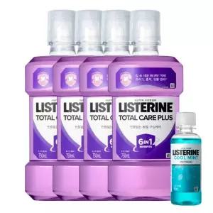 리스테린 토탈케어 플러스 750ml 4개