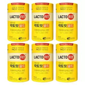 락토핏 골드 2g x 50포 6통 생유산균 온가족 장건강 프로바이오틱스 아연 G