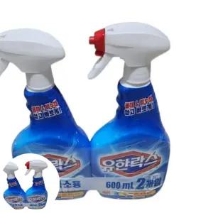 곰팡이제거 유한락스 욕실청소용 600ml(2개묶음)