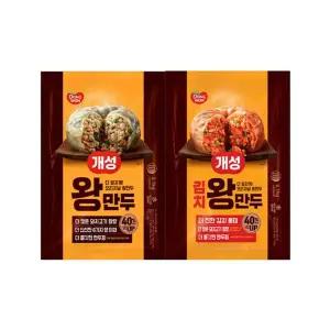 [동원] 개성왕만두 2.1kg + 개성김치왕만두 2.1kg/선택e[35970351]
