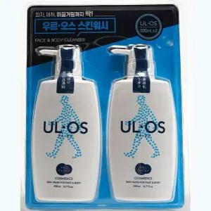 생활 우르오스 미끌거림없이 개운 페이스바디워시 500ml2입 페이스 바디워시 수앤서C3