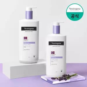 뉴트로지나 대용량 바디로션 고보습 릴랙싱(라벤더), 450ml, 2개