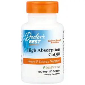 닥터스 High Absorption CoQ10 BioPerine 100mg 120소프트젤