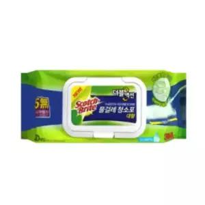 3M 스카치 브라이트 물걸레 청소포 더블액션 대형