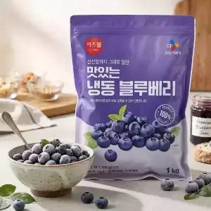 이츠웰 냉동 블루베리 1Kg x3개