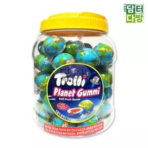 트롤리 지구 젤리 1146.8g 18.8g x 61입 지구모양젤리 지구젤리 지구젤리대용량 과자 간식 사탕