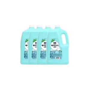 퐁퐁 주방세제 베이킹소다 3000ML 4개