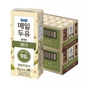 [매일]두유 99.9 190ml 48팩 (24팩 2박스)[35951401]