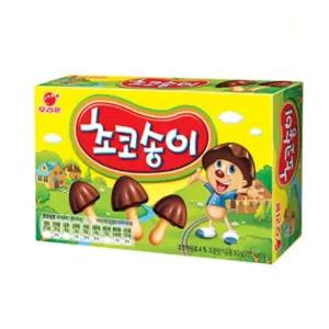 루리점빵 오리온 초코송이 대용량 50G 12개 야유회간식 커피과자 사무실과자