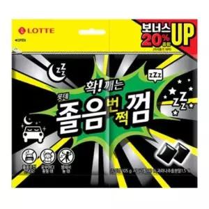 롯데껌 롯데 졸음번쩍껌트윈리필105g