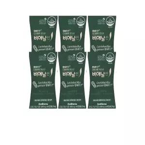 다이어트 유산균 비에날씬 400mg x 60캡슐 6개 -AO-