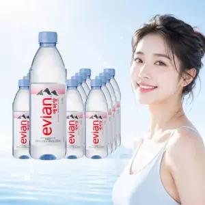 에비앙 생수 미네랄워터 500ml 24개