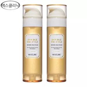 2026 최신상 맥스클리닉 더블 트러플 오일 폼 110g 2개/클렌징폼