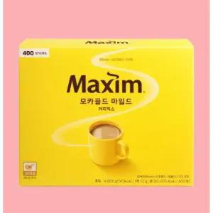 탕비실 필수품 모카골드 마일드 동서 맥심커피믹스 대용량 400T