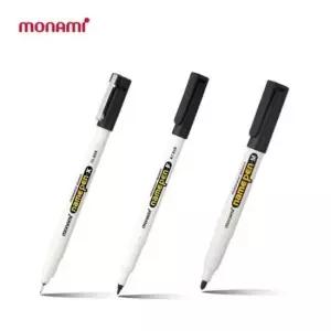 monami 모나미 가는글씨 중간글씨 네임펜 (12개입)