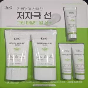 [닥터지] 그린 마일드업 선크림 50ml x 2+ 10ml x 3