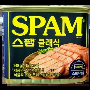 클래식 (스팸 외식용 340g) X20 업소할인 박스할인 뷔페 박스판매 카페 명절선물용