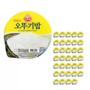 오뚜기 맛있는밥 210G 36개 즉석밥 대용량 가성비 즉석밥 흰밥 혼밥 간편식 갓지은 집밥
