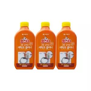 홈스타 퍼펙트 세탁조 클리너 450ml x3개 세탁조 세정제