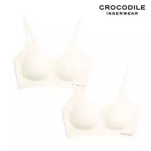 [크로커다일] 소프트 쿨인견 쉘론 패드일체형 스트랩 브라2종 오트밀 CDWBR5N13_2