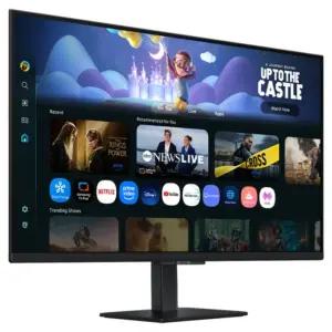 삼성전자 SMART M5 M50F LS32FM500 블랙 FHD 60Hz IPS 스마트 모니터