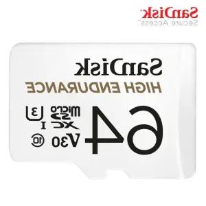 마이크로 SD카드 카드 비디오 모니터링 64GB SanDisk microSD QQNR