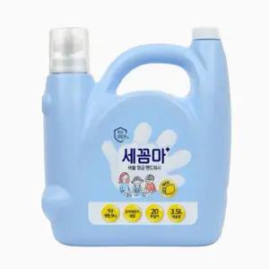 세꼼마 버블 항균 핸드워시 3.5L 레몬향 대용량 리필