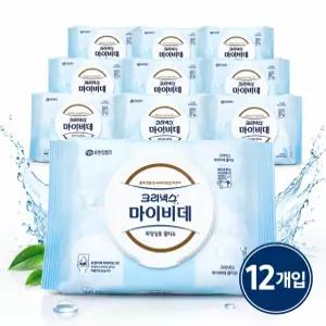 크리넥스 마이비데 퓨어 캡형 50매 12팩
