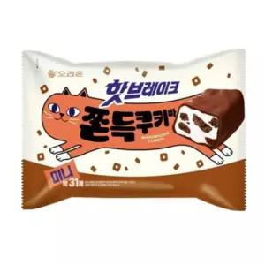 오리온 핫브레이크 쫀득쿠키바 미니 352g (약31봉입)