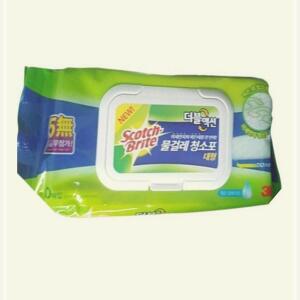3M 더블액션 물걸레청소포 대형20매입 학교 관공서 밀대걸레 올터치 클립형