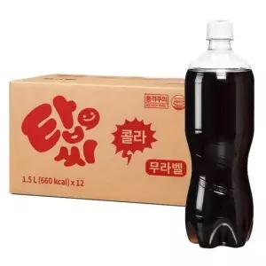 일화 탑씨 콜라 무라벨 1.5L 12PET