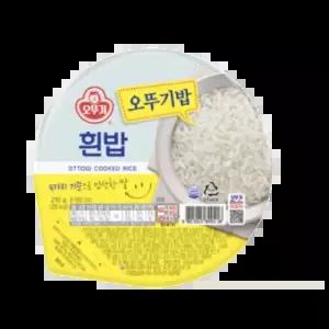오뚜기 흰밥, 210g, 36개