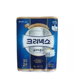 크리넥스 울트라클린 25m 24롤 2팩