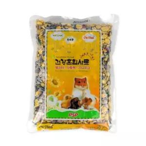 햄스터사료 햄스터 햄스터밥 먹이 용품 건강 혼합 기니피그밥 소동물 600g 고슴도치