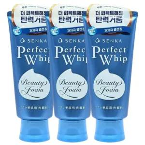 센카 퍼펙트 휩 페이셜 폼클렌징 120g x 3개 저자극세안제