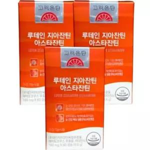 [셀러허브]고려은단 루테인 지아잔틴 아스타잔틴 60캡슐 X3개 (6개월분) (S46184987)