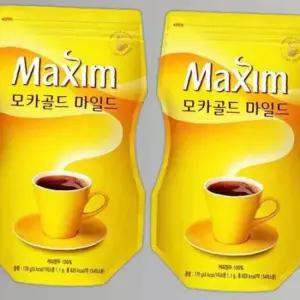 맥심 모카골드 마일드 커피 리필 x 170g 2개