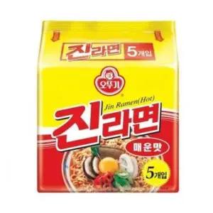 (오뚜기) 진라면멀티750(매운맛) (5개입) 박스(8개입)