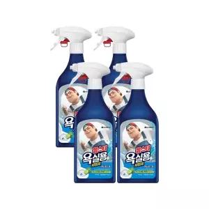홈스타 맥스프레쉬 욕실용 세정제 500ml x4개