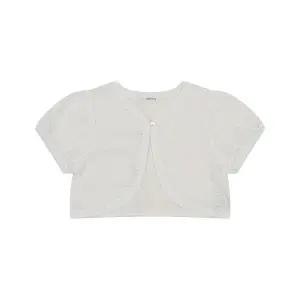 [롯데백화점]아가방 헬렌레이스볼레로가디건(IVORY) 01T331456